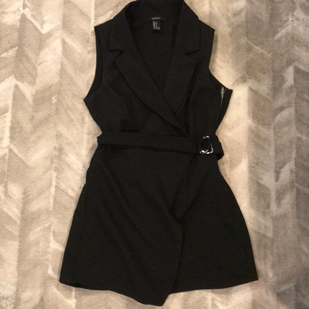 Black romper ‘blazer’